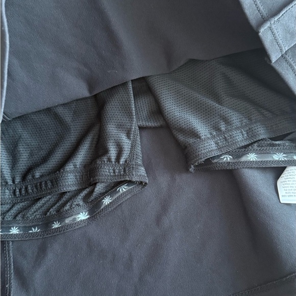 Athleta Any‎ Sport Pleated Tennis Golf Skort Skirt Black Size L - Picture 6 of 7